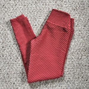 BOOTY BY BRABANTS Croco Skin Canela Leggings